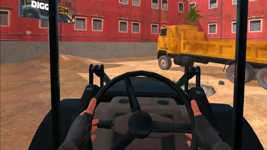 Скриншот 5 к игре DiggerSim - Excavator & Heavy Equipment Simulator VR