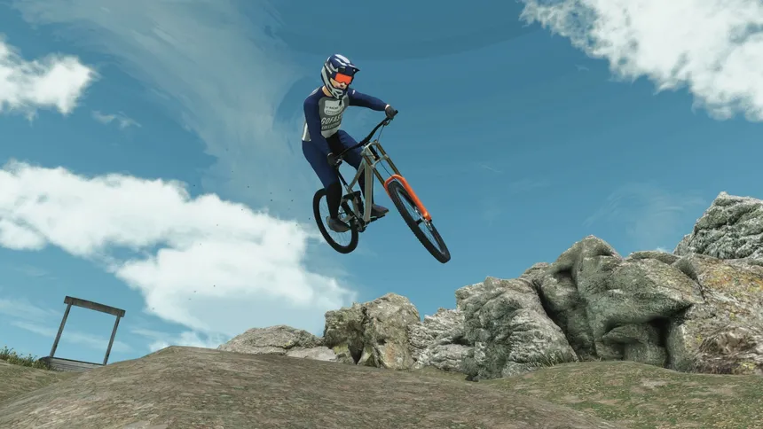 Скриншот 2 к игре Downhill Pro Racer