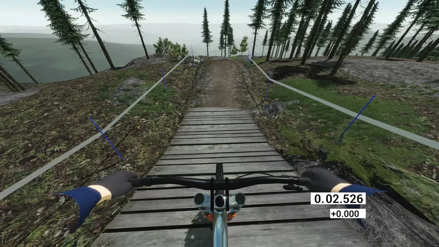 Скриншот 4 к игре Downhill Pro Racer