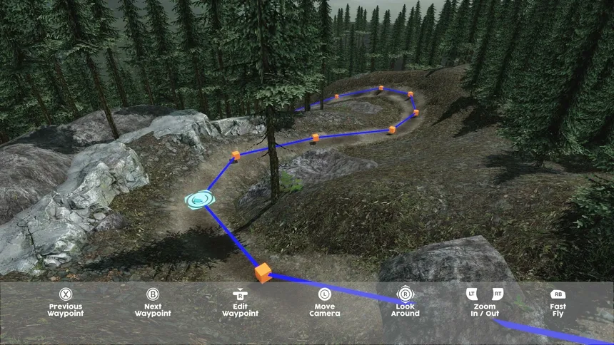 Скриншот 5 к игре Downhill Pro Racer