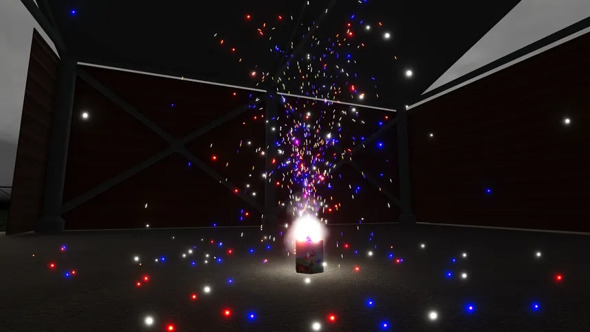 Скриншот 1 к игре Firework Simulator