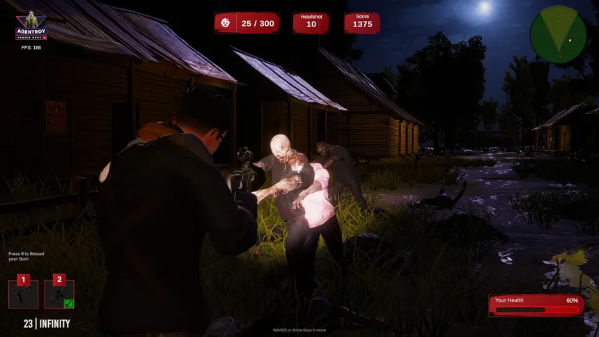Скриншот 3 к игре Agent Roy - Zombie Hunt
