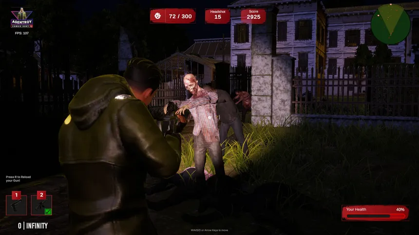 Скриншот 5 к игре Agent Roy - Zombie Hunt