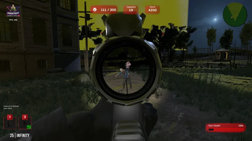 Скриншот 6 к игре Agent Roy - Zombie Hunt