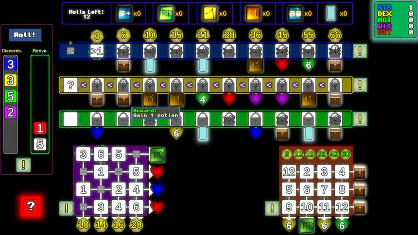 Скриншот 1 к игре Knights Of Dice