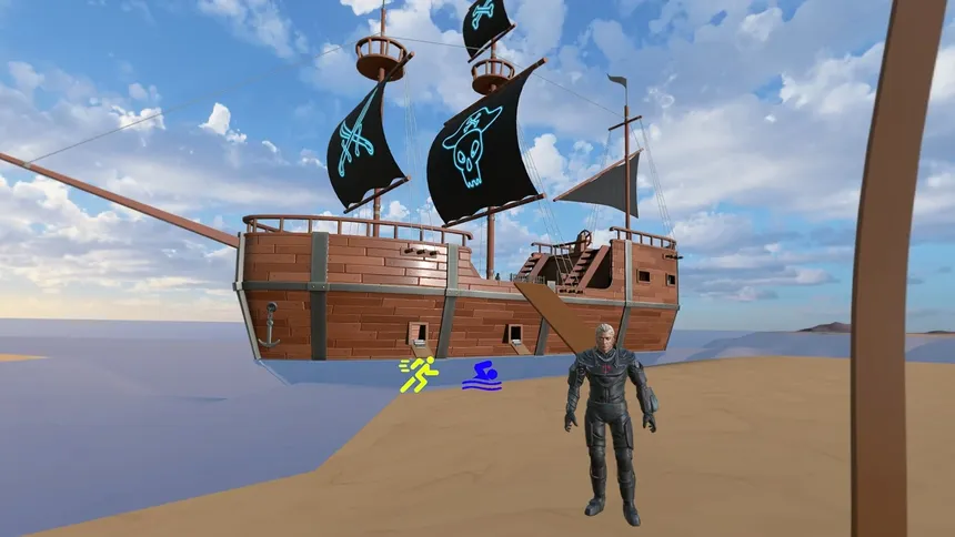 Скриншот 1 к игре RPG Fitness VR