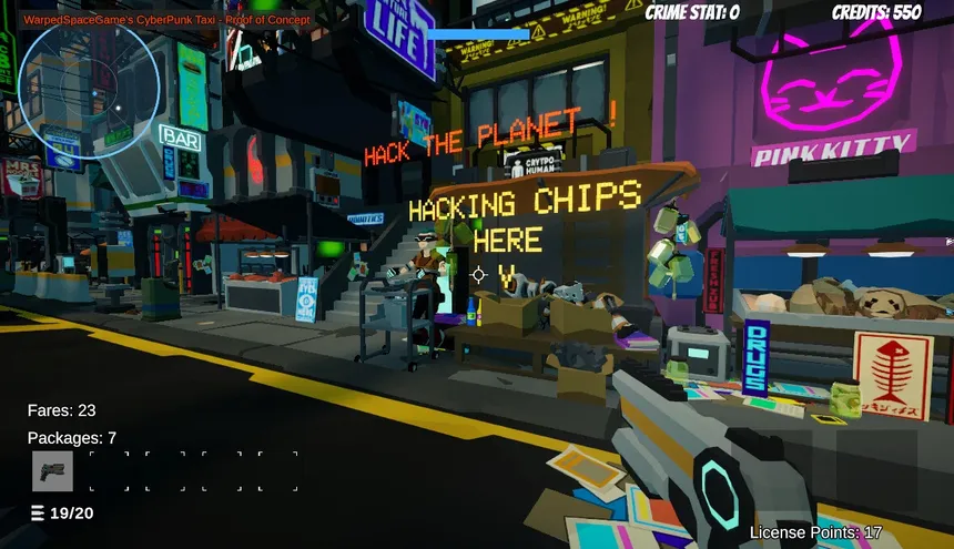 Скриншот 2 к игре Cyber Courier 2088