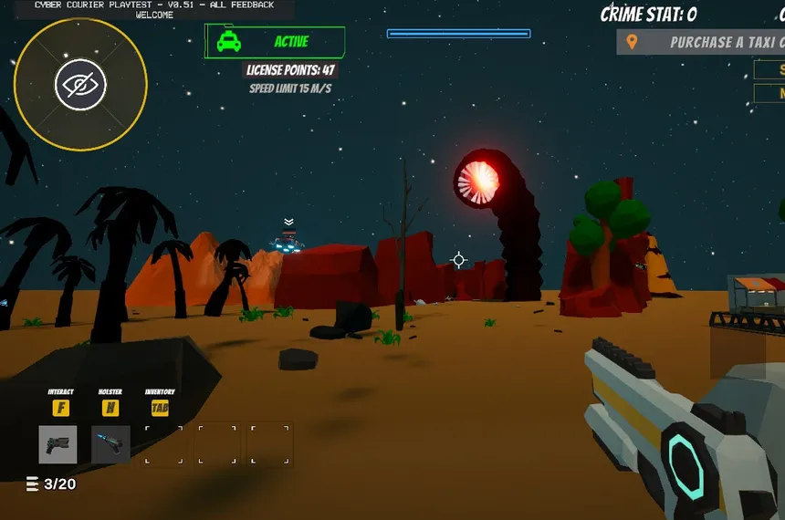 Скриншот 4 к игре Cyber Courier 2088
