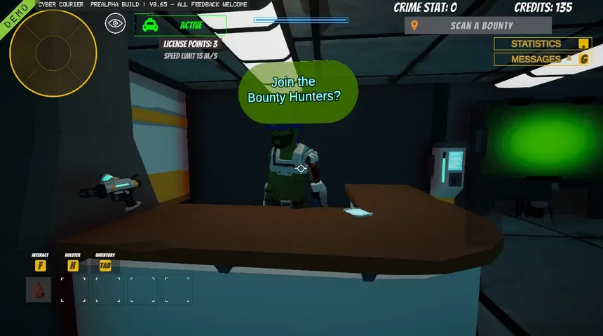 Скриншот 5 к игре Cyber Courier 2088