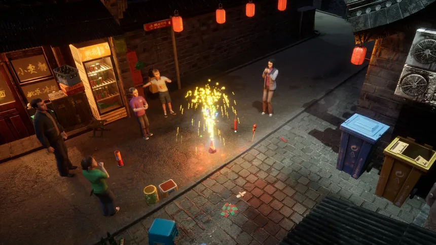 Скриншот 1 к игре 鞭炮&烟花：春节模拟器Firecrackers&fireworks：china new year simulation