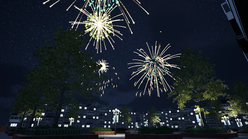 Скриншот 6 к игре 鞭炮&烟花：春节模拟器Firecrackers&fireworks：china new year simulation