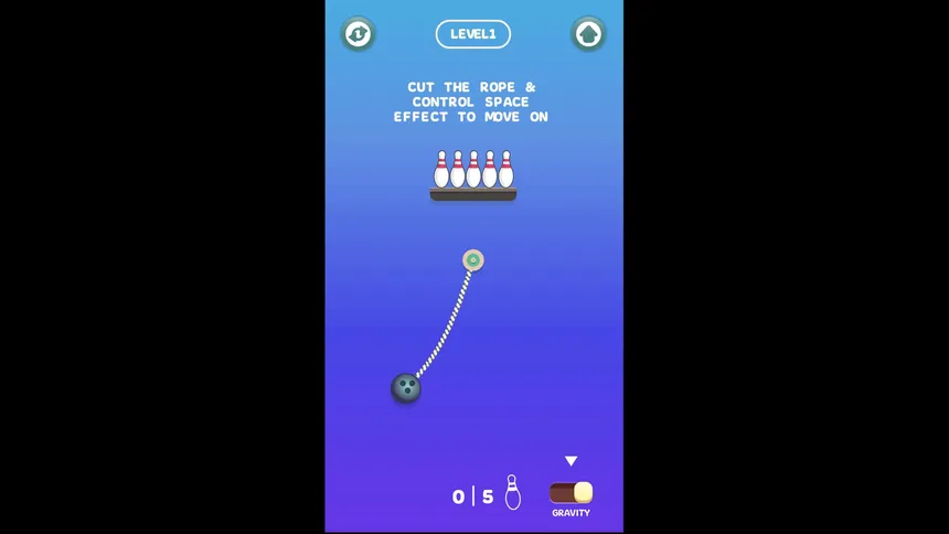 Скриншот 4 к игре Rope Bowling
