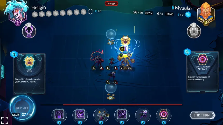 Скриншот 1 к игре Duelyst GG