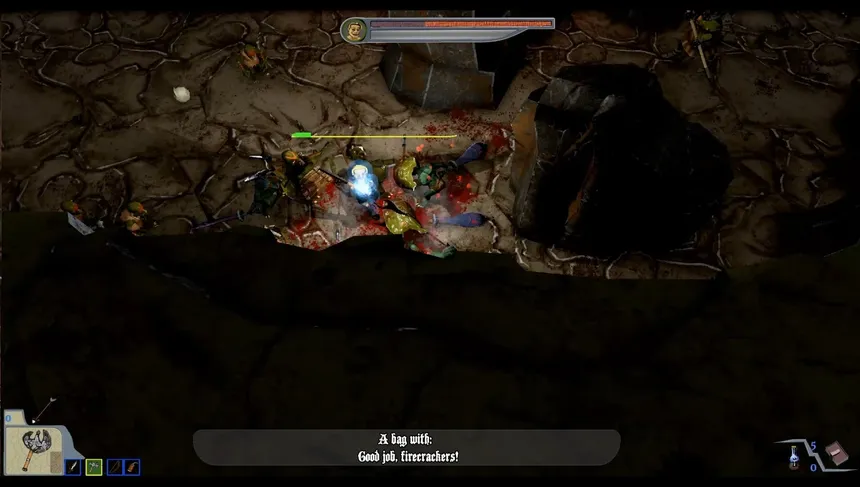 Скриншот 1 к игре Lair of goblins