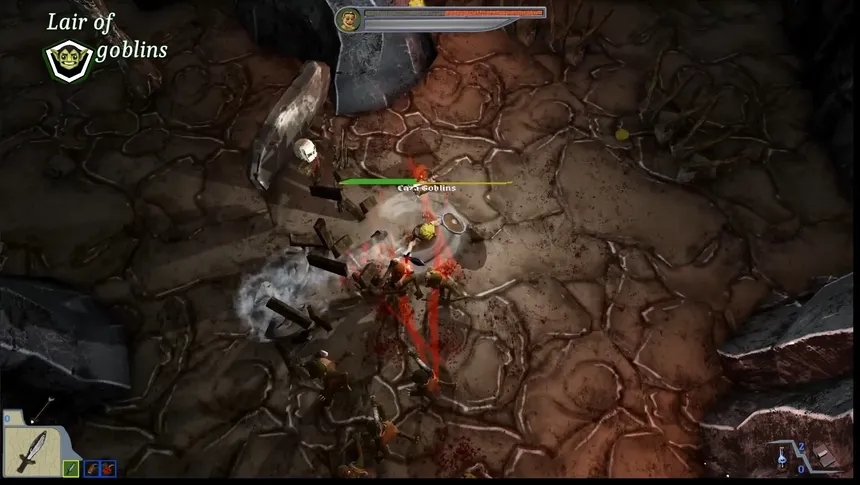 Скриншот 8 к игре Lair of goblins