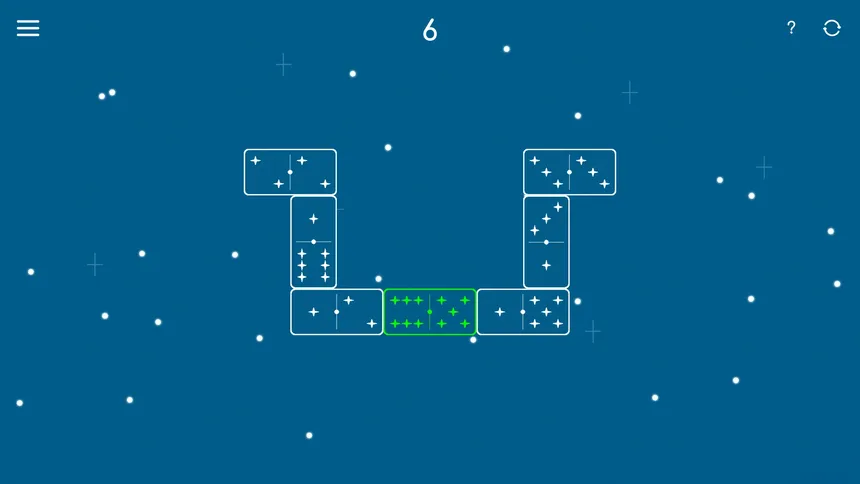 Скриншот 1 к игре Domino Galaxy