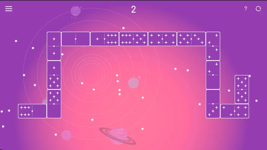Скриншот 2 к игре Domino Galaxy