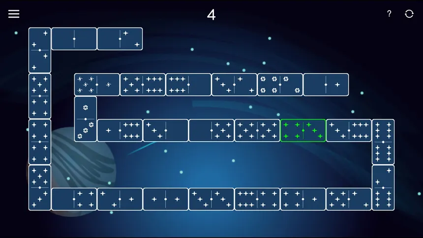 Скриншот 4 к игре Domino Galaxy
