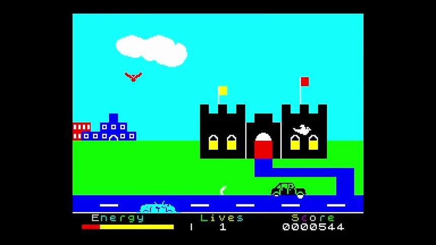 Скриншот 3 к игре Percy the Potty Pigeon (C64/Spectrum)