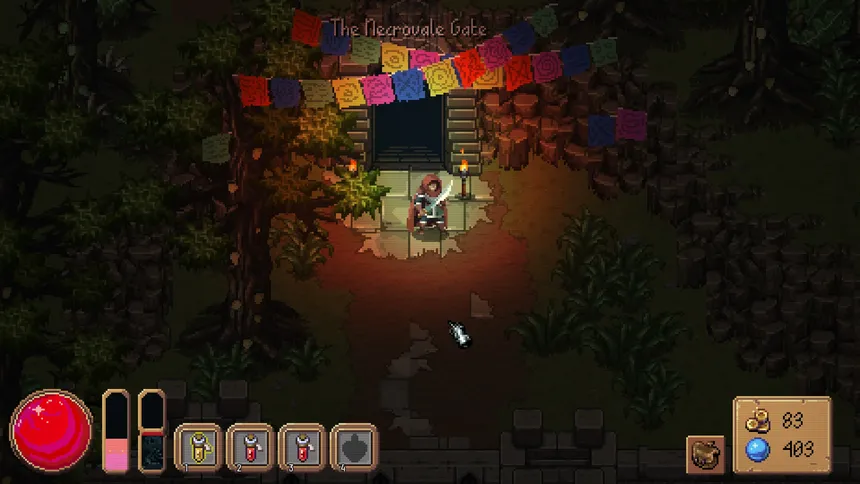 Скриншот 1 к игре Into the Necrovale