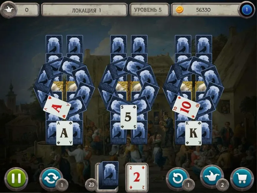 Скриншот 1 к игре Mystery Solitaire. Grimm's Tales 7