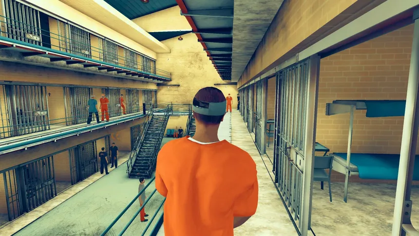 Скриншот 5 к игре Prison Life Simulator 2023- World FIGHT Battle ULTIMATE