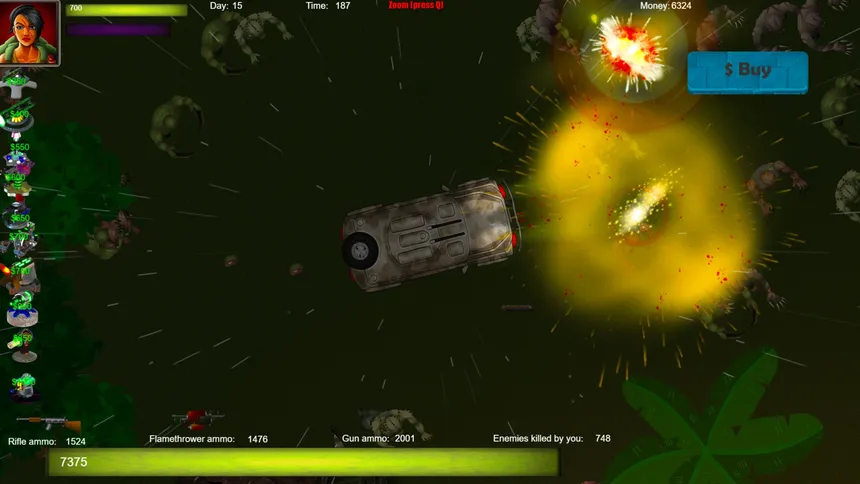 Скриншот 2 к игре Zombie Apocalypse - The Last Fortress