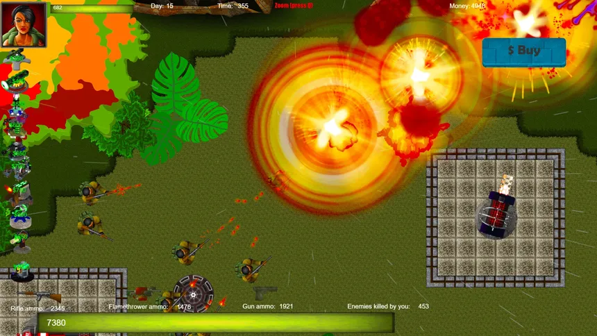 Скриншот 7 к игре Zombie Apocalypse - The Last Fortress
