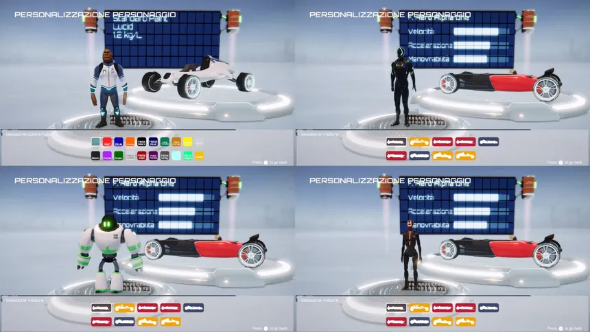 Скриншот 4 к игре Formula 2707 - All Stars Kombat