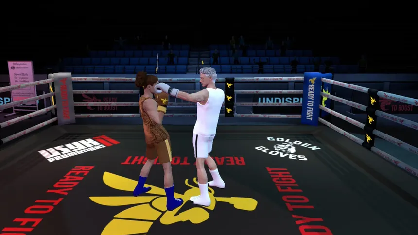 Скриншот 1 к игре Golden Gloves VR