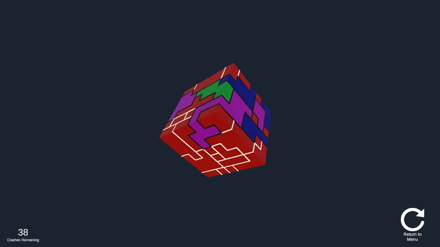 Скриншот 1 к игре Four Color Puzzle