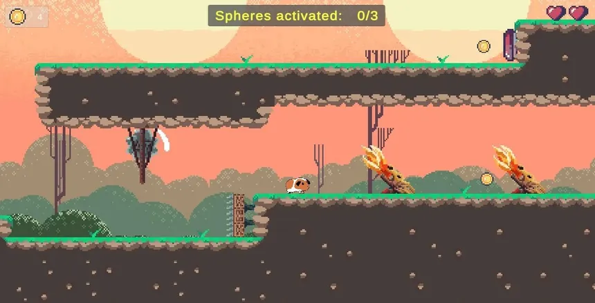 Скриншот 1 к игре Gninja Pig