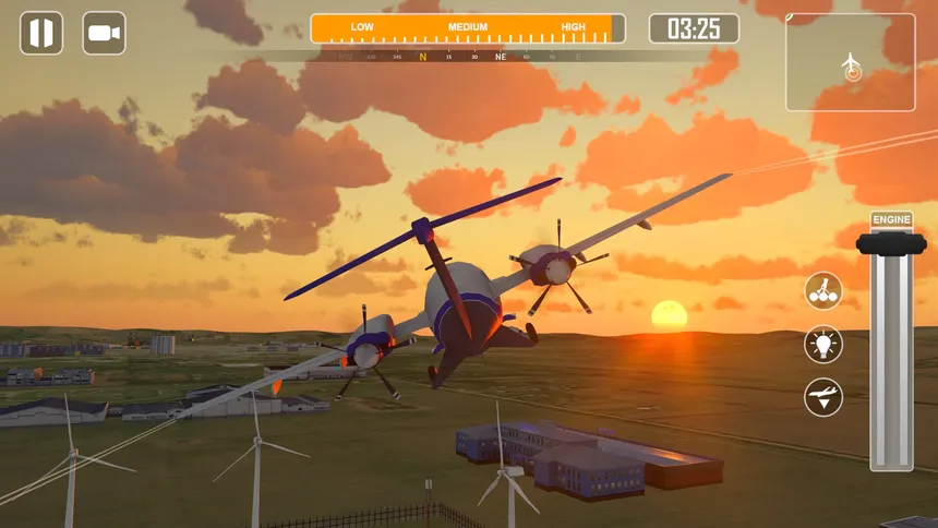 Скриншот 1 к игре Ultimate Flight Simulator Pro