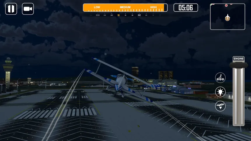 Скриншот 5 к игре Ultimate Flight Simulator Pro