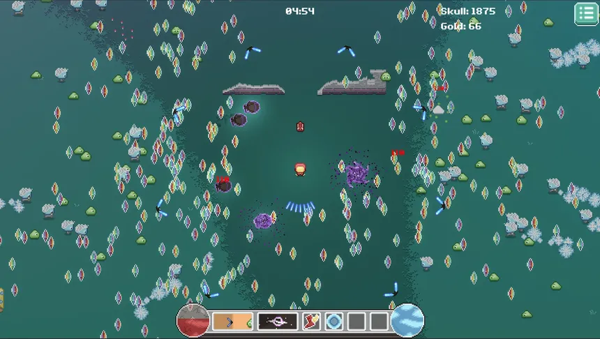 Скриншот 1 к игре Nanoplanet Survivors