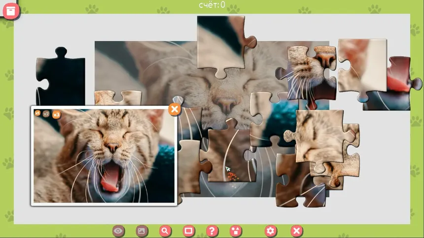 Скриншот 1 к игре 1001 Jigsaw. Cute Cats 3