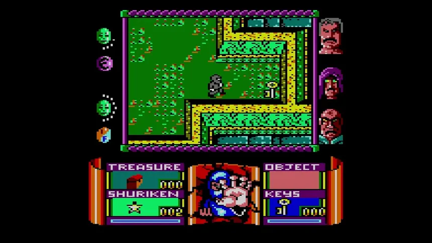 Скриншот 5 к игре Avenger (C64/CPC/Spectrum)