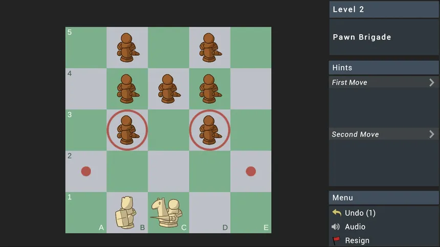 Скриншот 2 к игре Back Rank Chess