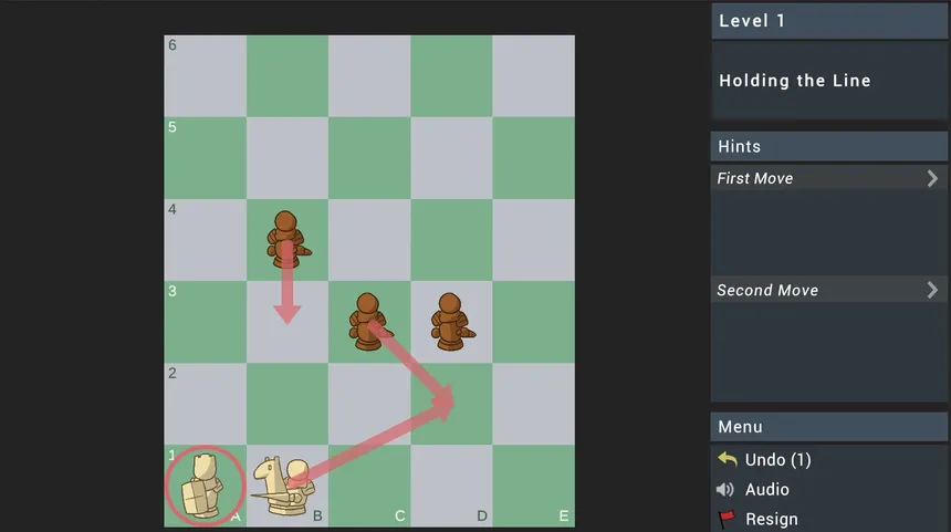 Скриншот 3 к игре Back Rank Chess