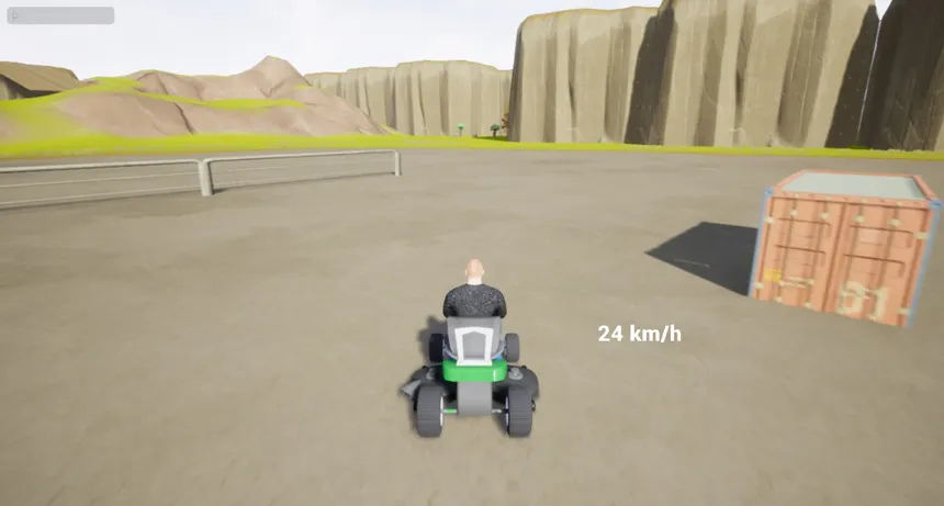 Скриншот 2 к игре Lawnmower Game: Find Trump