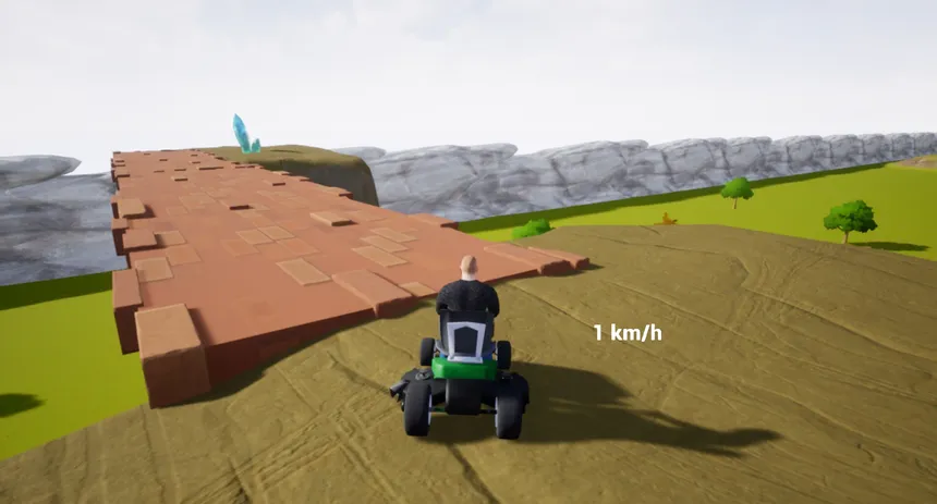 Скриншот 3 к игре Lawnmower Game: Find Trump