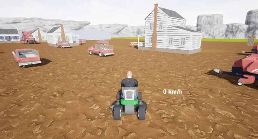 Скриншот 5 к игре Lawnmower Game: Find Trump