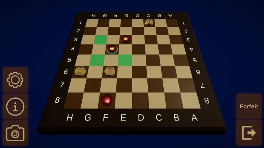 Скриншот 2 к игре Decent Checkers