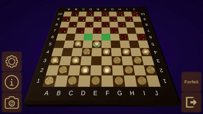 Скриншот 3 к игре Decent Checkers