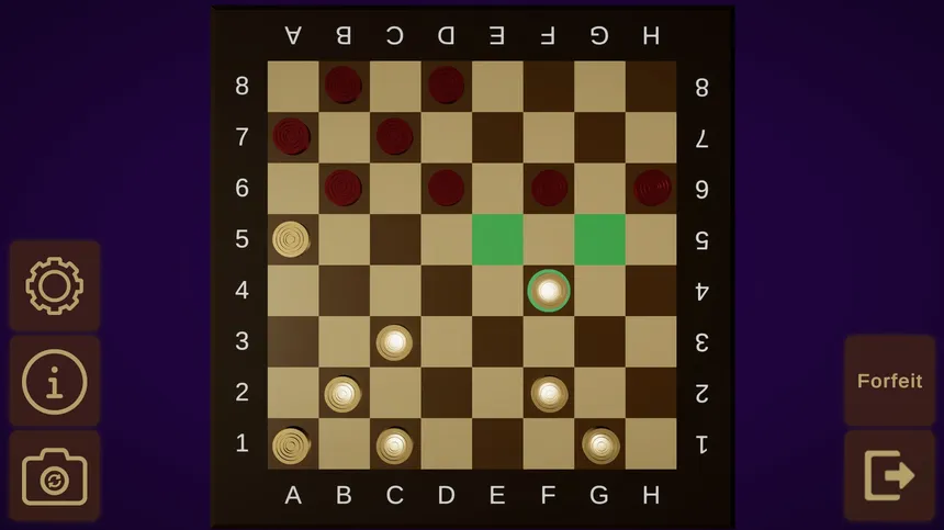 Скриншот 4 к игре Decent Checkers
