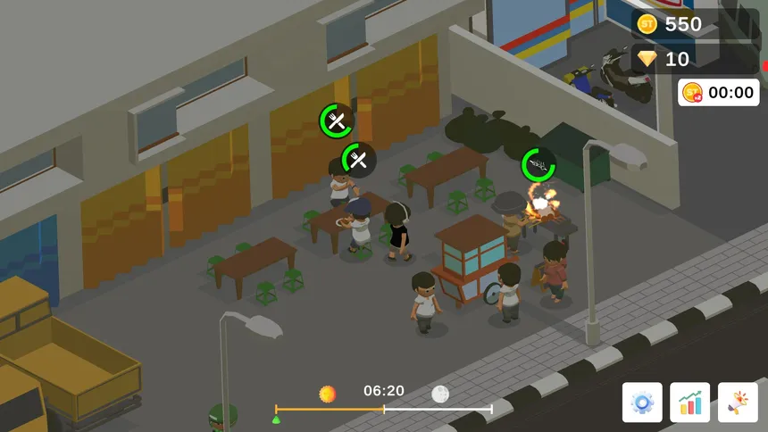 Скриншот 5 к игре Satay Shop Tycoon