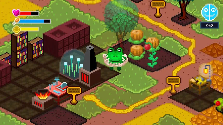 Скриншот 4 к игре Frogvival