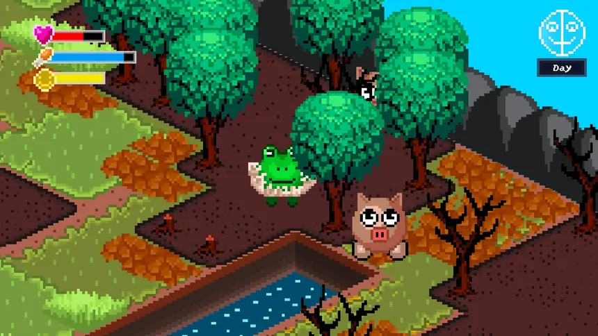 Скриншот 8 к игре Frogvival