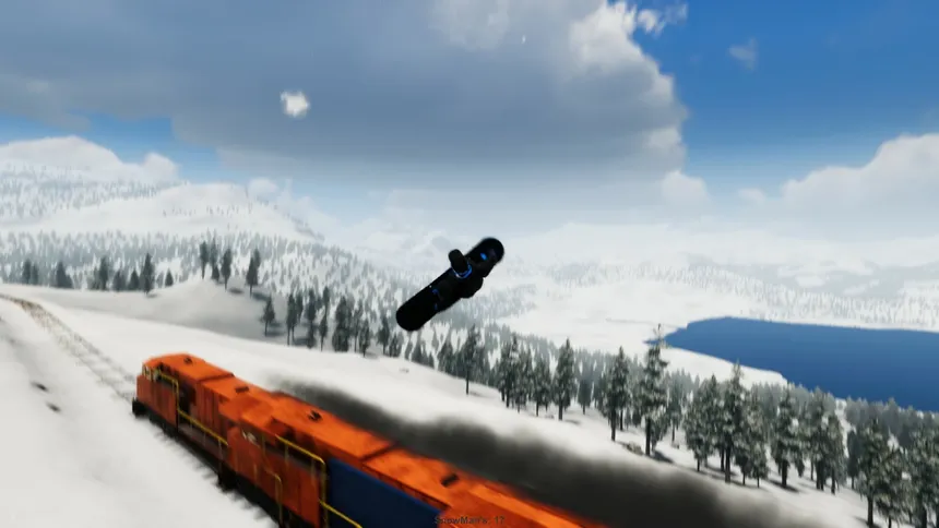 Скриншот 1 к игре SNWBRD: Freestyle Snowboarding