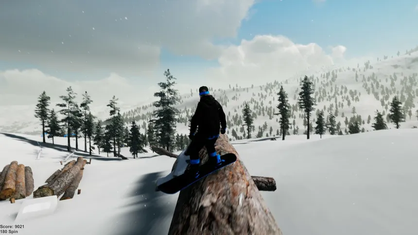 Скриншот 4 к игре SNWBRD: Freestyle Snowboarding